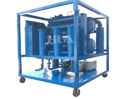 Máquina purificadora de aceite transformadora con 50 kW de potencia 220V de voltaje 0.04MPa de presión de trabajo