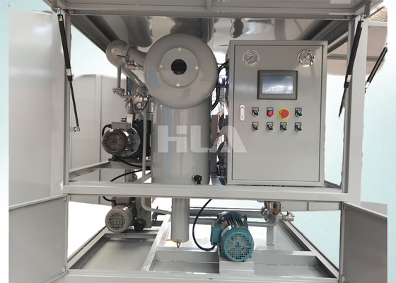 Máquina de filtración de aceite de transformador eléctrico avanzado de tres etapas
