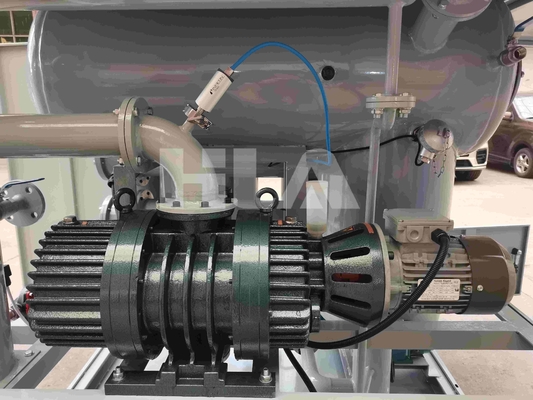 Máquina de filtración de aceite de transformador de filtro de tres etapas con control automático PLC