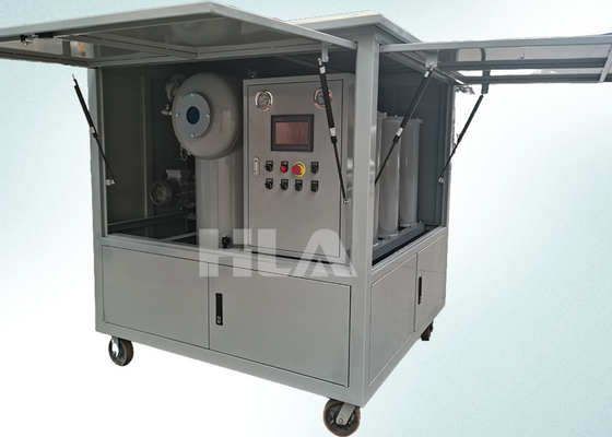 1800-18000 L/h Sistema de filtración de aceite de transformador totalmente automático de flujo PLC para una purificación óptima