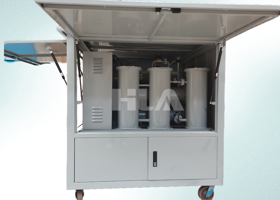 Máquina de filtro de aceite de transformador de tres etapas con control totalmente automático PLC