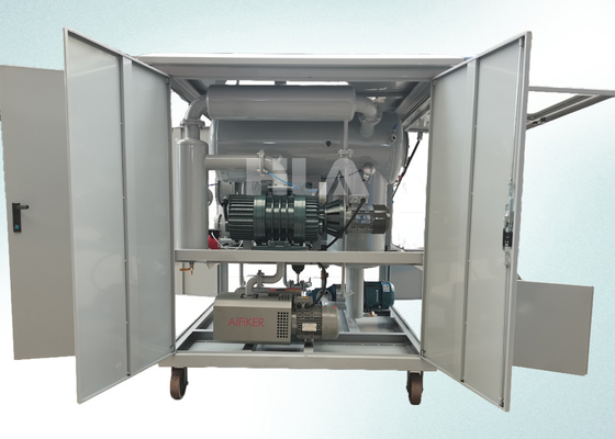 Máquina de filtro de aceite de transformador de tres etapas con control totalmente automático PLC