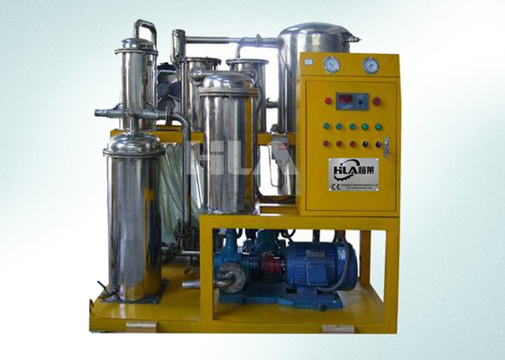 Purificador de aceite de la máquina del filtro de aceite del vacío SS304/separador de agua Appropriative del aceite