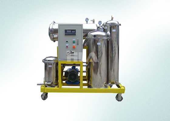 Mueble inmóvil del aceite del vacío de aceite de los sistemas eléctricos del purificador con el remolque