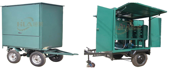 Purificador de aceite industrial móvil con tecnología de filtración avanzada y capacidad de 100 litros por hora