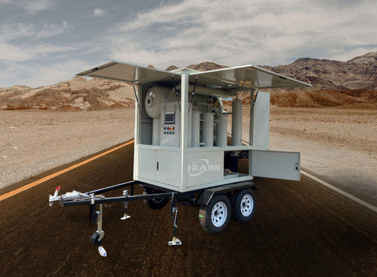 Máquina de purificación de aceite de transformador con coeficiente de impermeabilización IP65 con potencia de calefacción de 48 kW