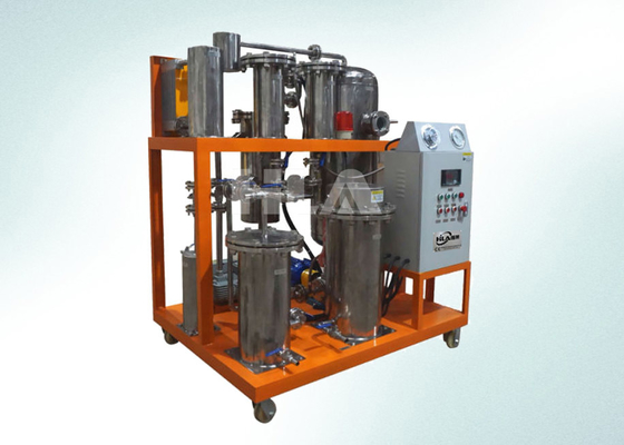 Máquina purificadora de aceite comestible con panel de control automático PLC para operación automática y manual, y según la solicitud del cliente