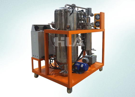 Máquina purificadora de aceite comestible con panel de control automático PLC para operación automática y manual, y según la solicitud del cliente