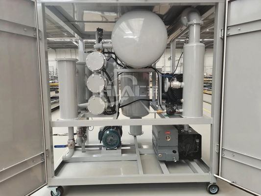 Purificador de aceite de transformador Nivel de limpieza 6 NAS para aceite limpio y puro