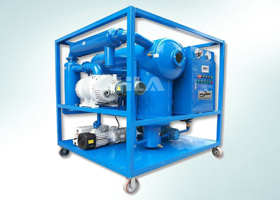 Máquina purificadora de aceite transformadora con 50 kW de potencia 220V de voltaje 0.04MPa de presión de trabajo