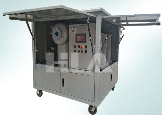 Máquina de filtración de aceite de transformador eléctrico avanzado de tres etapas
