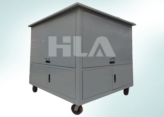 Máquina de filtración de aceite de transformador de filtro de tres etapas con control automático PLC