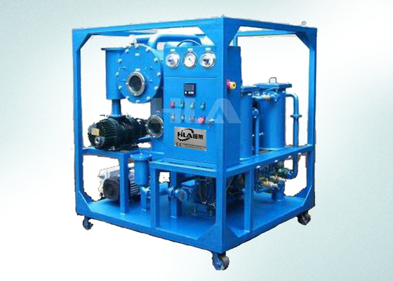 Máquina de alta velocidad del purificador de aceite del transformador del vacío con el sistema de vigilancia electrónico dual