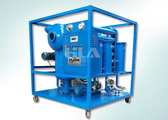 Etapas dobles que aíslan la máquina de la purificación de aceite del transformador con las bombas 150L/Min de Leybold