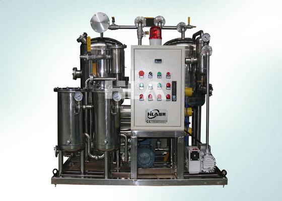 Resistencia de leña constante del purificador del aceite lubricante del purificador de aceite del vacío de la operación