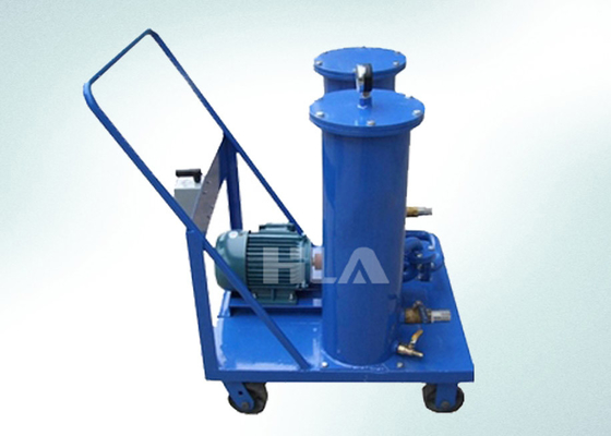 Máquina portátil usada de dirección fácil del purificador de aceite del aceite con la filtración de dos etapas