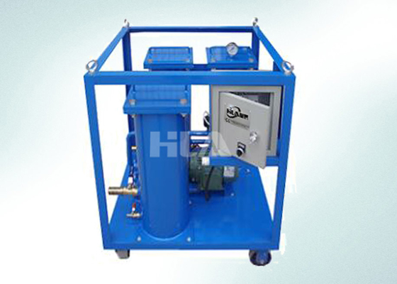 Etapa triple que filtra la máquina portátil del purificador de aceite con la caja de control eléctrica