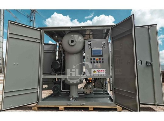 Máquina purificadora de aceite de transformador para alto caudal 600-18000L/hora Opcional Remolque móvil y Voltaje 220V/380V/400V